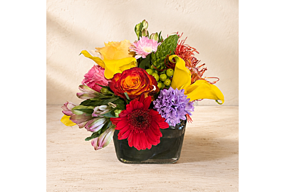 Handcrafted Classic flower subscription arrangement for flexible local Denver delivery