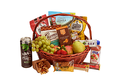 Healthy admin pro gift basket