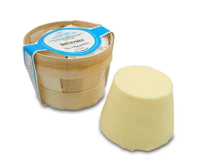 Beillevaire Crunchy Salted Butter Bourriche – 125 g