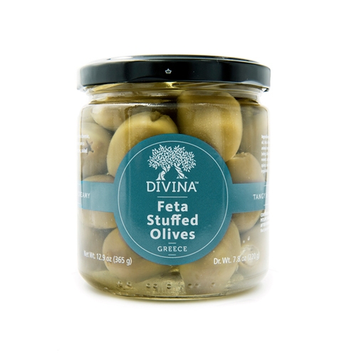 Green Stuffed olives with Feta 6.7 Oz