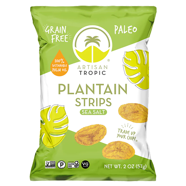 Artisan Tropic 2 Oz Plantain Sea Salt Chips