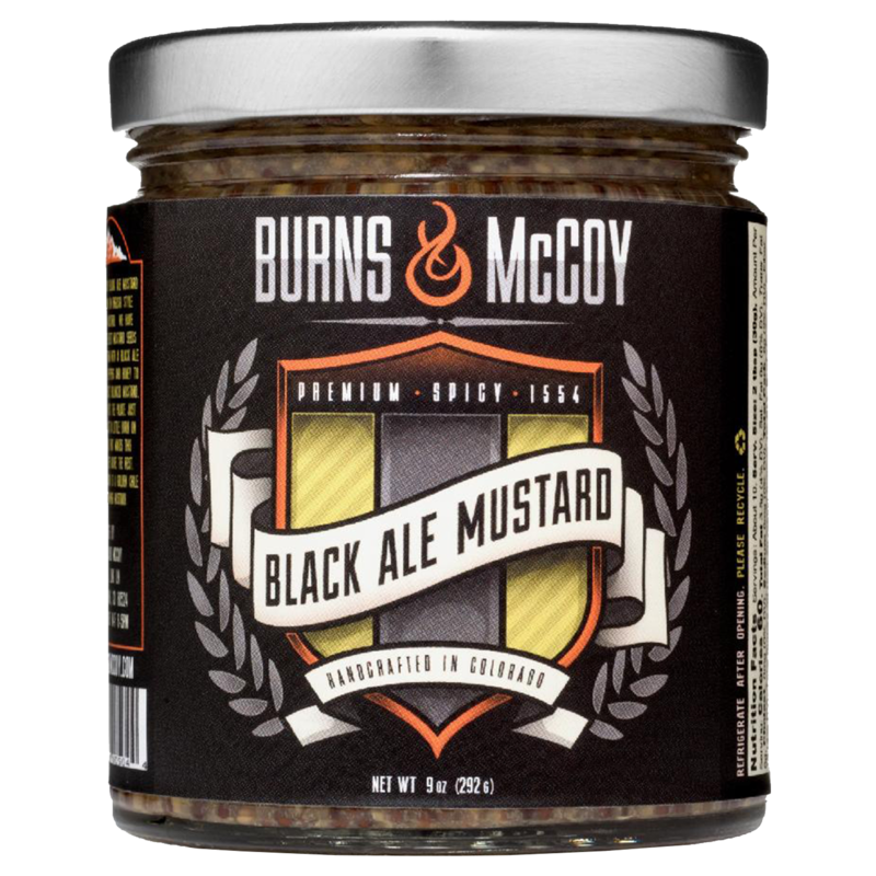 Burns and McCoy Mustard Black Ale 9 Oz