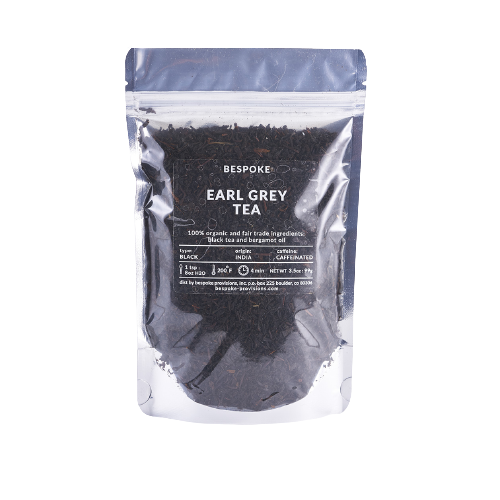 Bespoke Organic Colorado Earl Grey Tea LOCAL 3.5 Oz