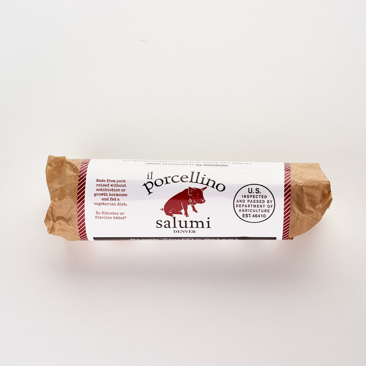 Il Porcellino Black Truffle Salami 5.5 Oz