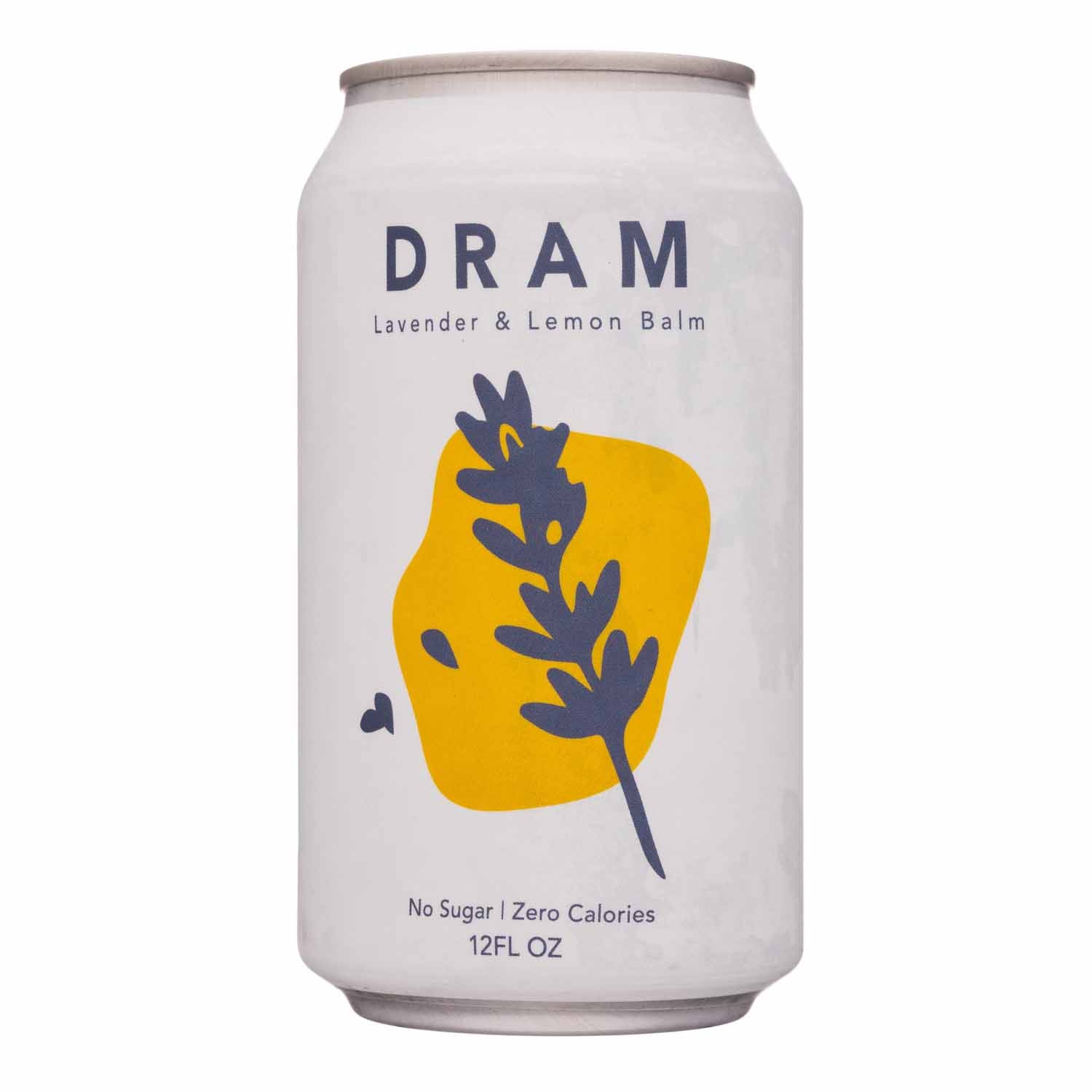 Dram Lavender & Lemon Balm Sparkling Water 12 Oz SUGAR FREE