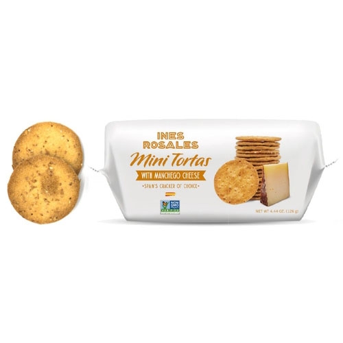 Ines Rosales Manchego Cheese Mini Tortas 4.44 Oz