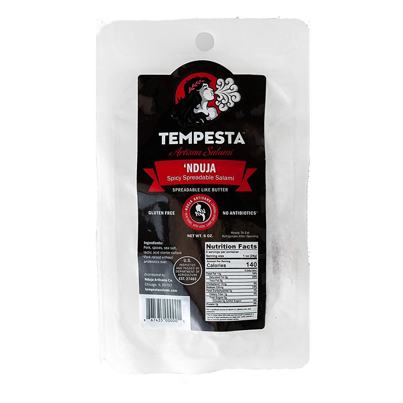 Tempesta Nduja 6 Oz