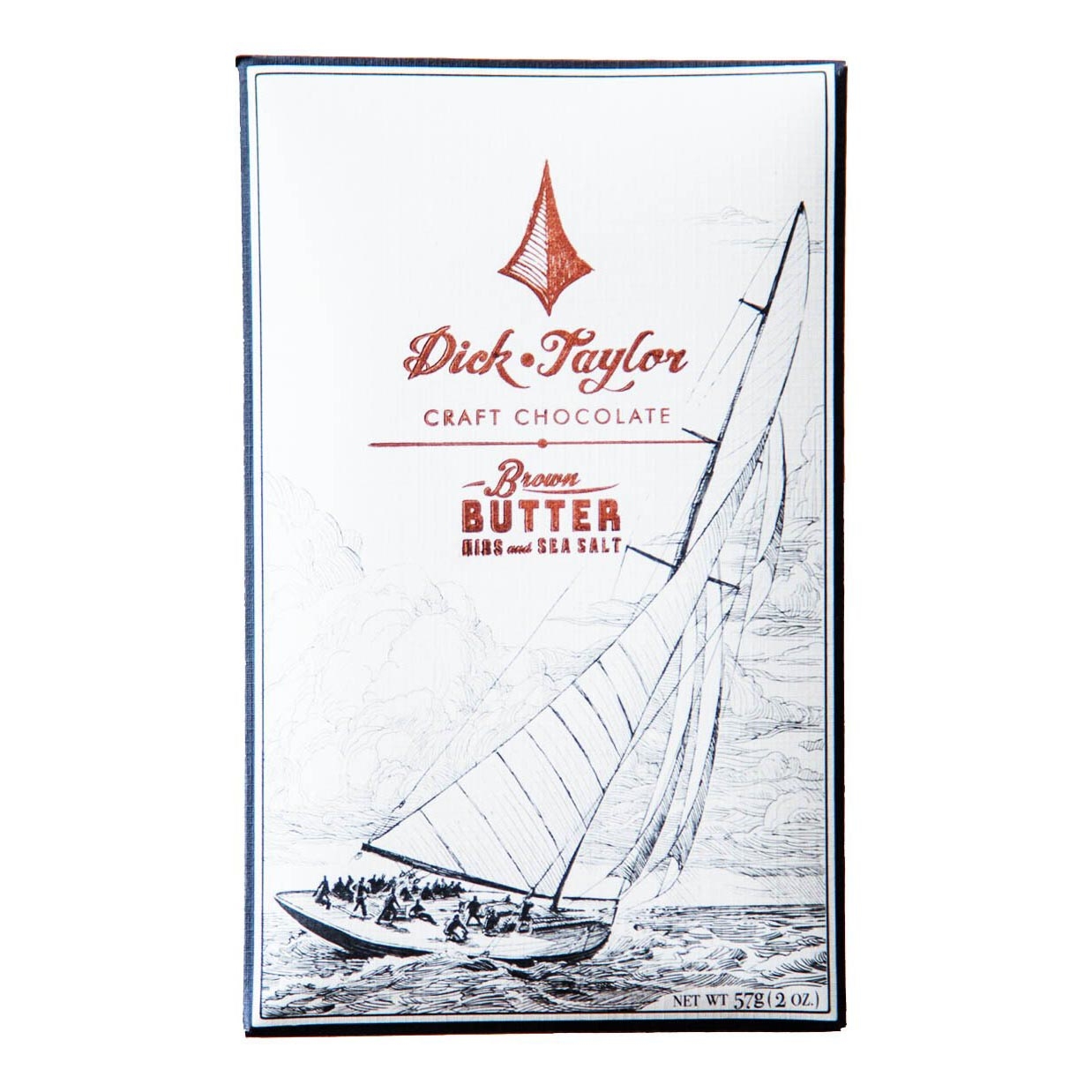 Dick Taylor Brown Butter with Nibs & Sea Salt 73 % 56 Gram