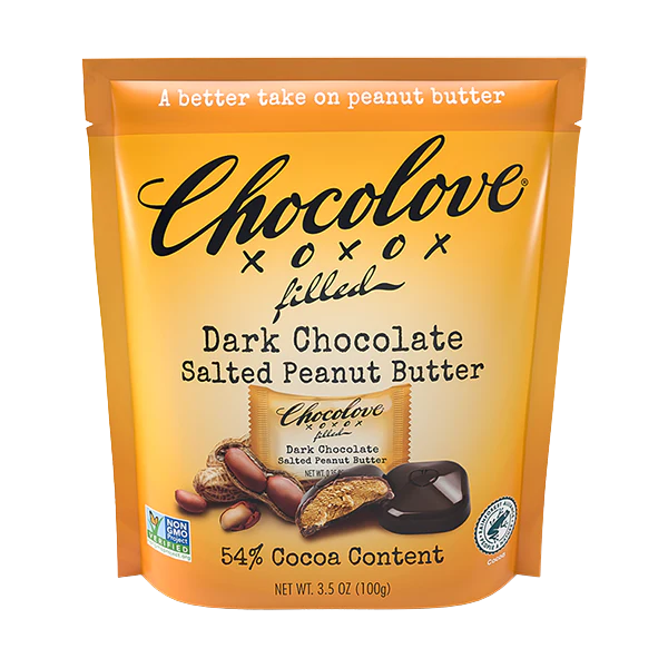 Chocolove Salted Peanut Bites 3.5 Oz LOCAL