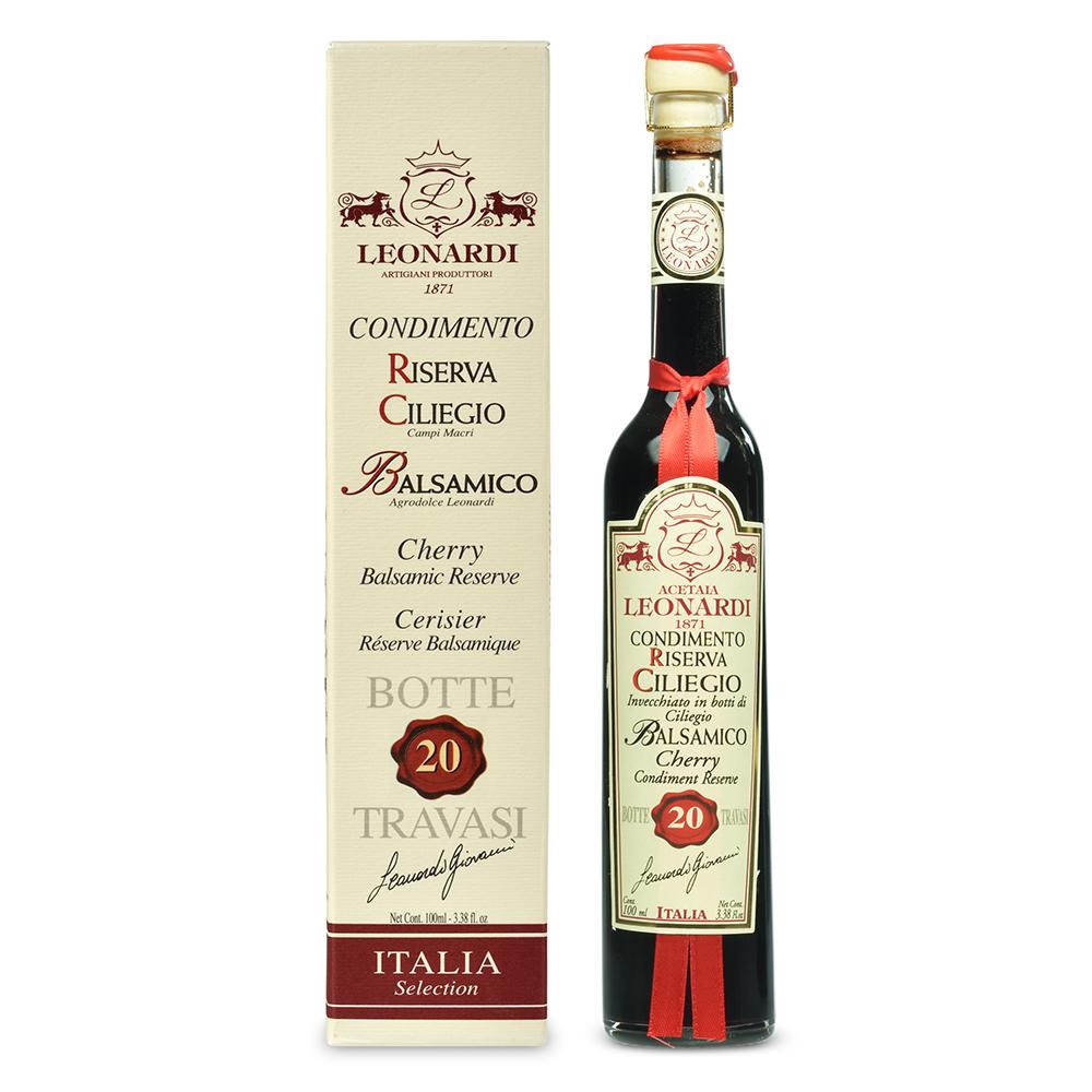 Acetaia Leonardi 20 Year Cherry wood Balsamic Condiment 100 ML