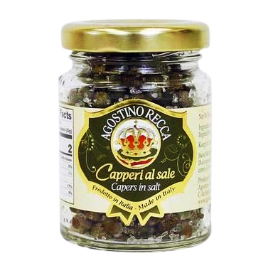 AGOSTINO RECCA Capers in Salt - 65g (2.3oz)