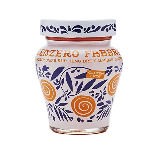 Amarena Fabbri Candied Ginger in Syrup - Fabbri 230g glass jar