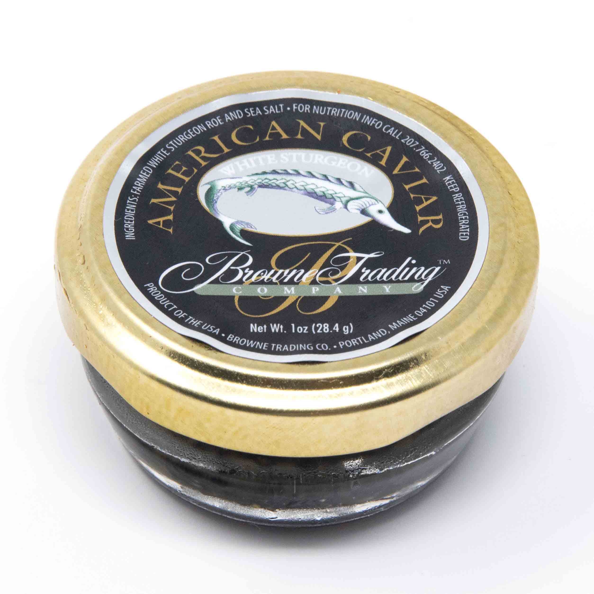 American Sturgeon Black Caviar 1 oz