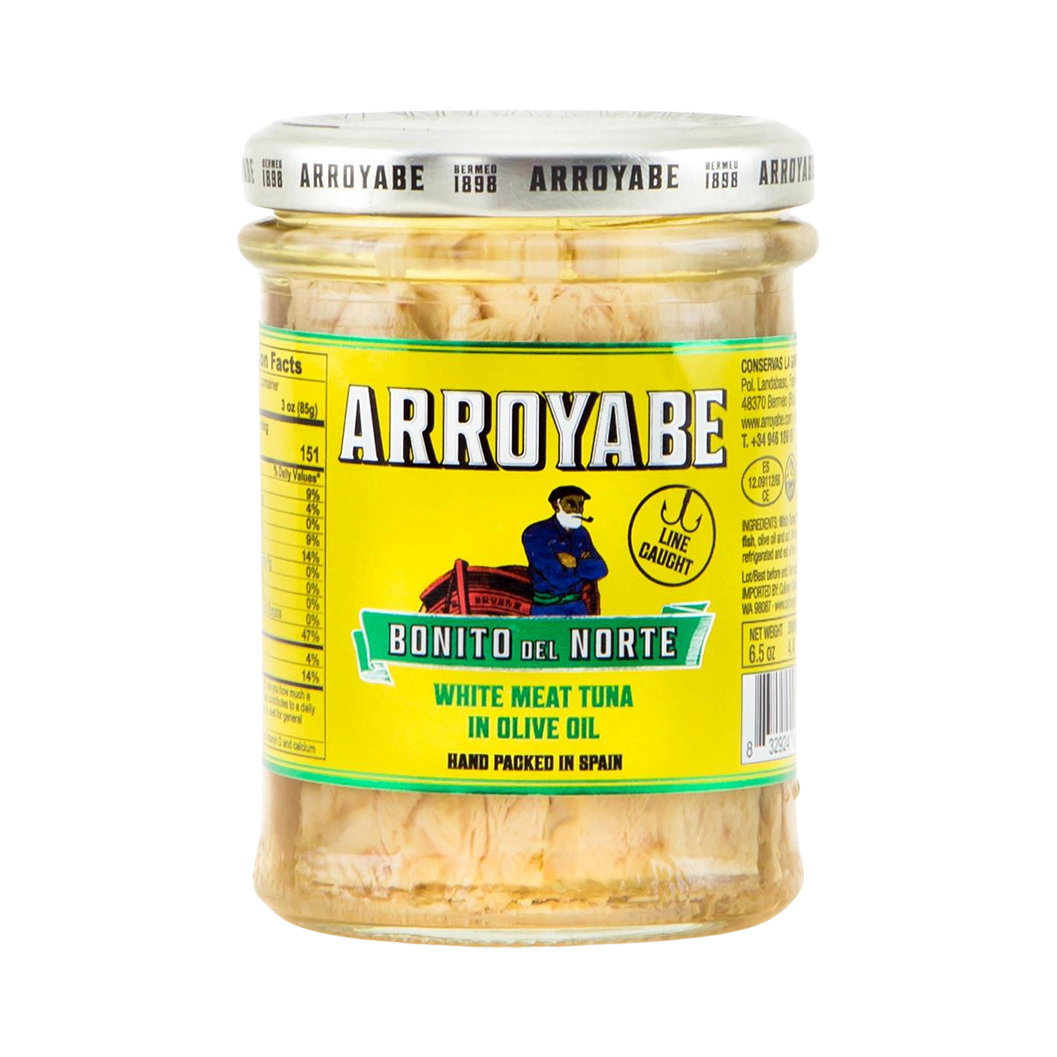 Arroyabe Bonito Tuna in Oil - 6.5oz Jar Spanish