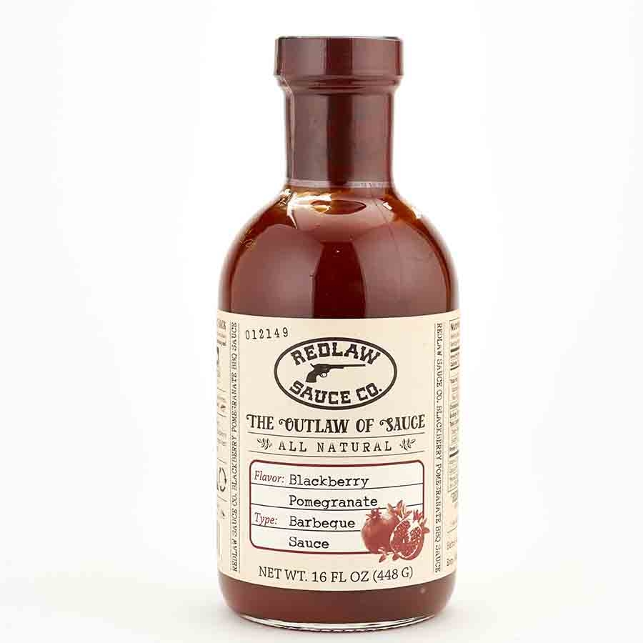 Redlaw Blackberry Pomegranate Barbeque Sauce 16 Oz