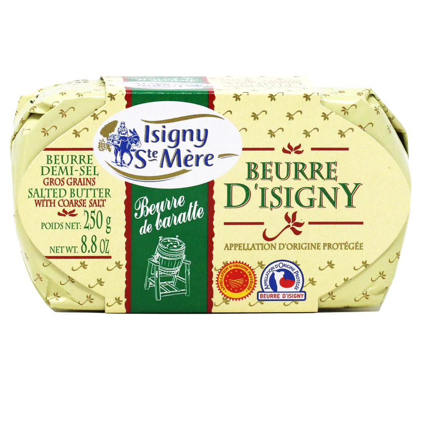 Isigny Sainte Mere salted butter 250 Grams