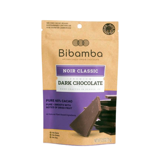 Bibamba Noir Classic 60 % Vegan Dairy Free