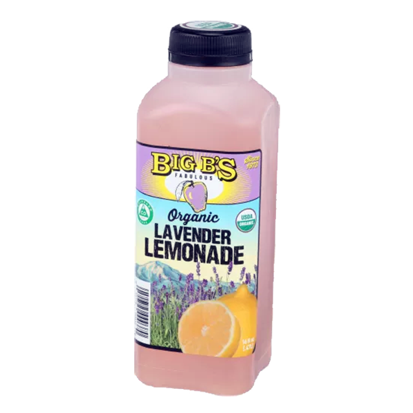Big B's Organic Lavender Lemonade 16 Oz