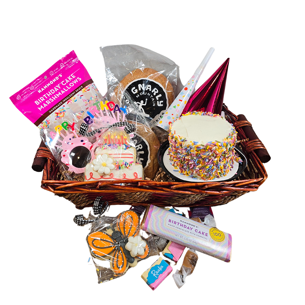 Birthday Joy Medium Basket