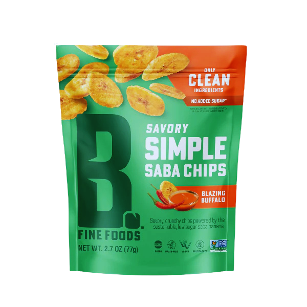 Bubba's Fine Foods - 'Nana Chips - Blazin Buffalo 2.7oz