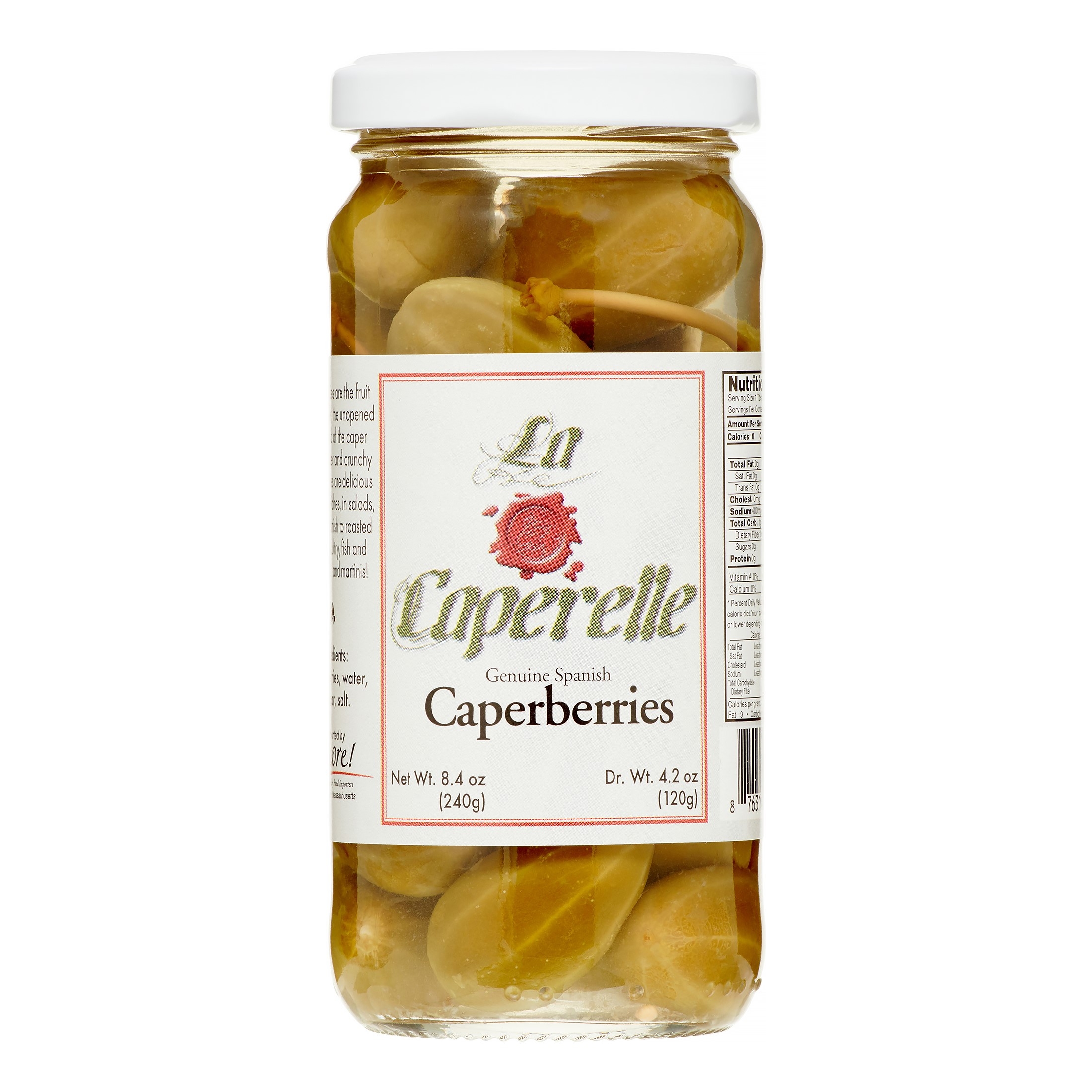 La Caperelle Caperberries 4.2 Oz