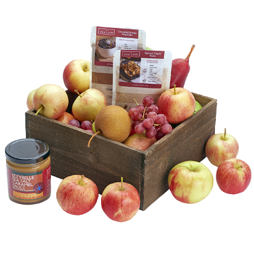 Fall Colorado Apple Crate with Colorado Apple Bake Spice and Caramel
