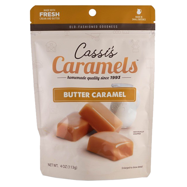Cassis Butter Caramels