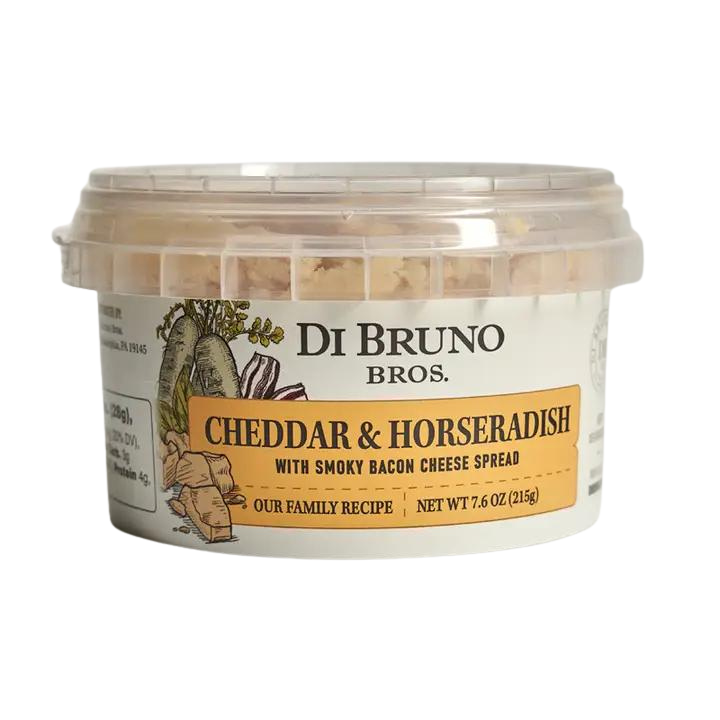 Di Bruno Cheddar & Horseradish with Bacon Cheese Spread