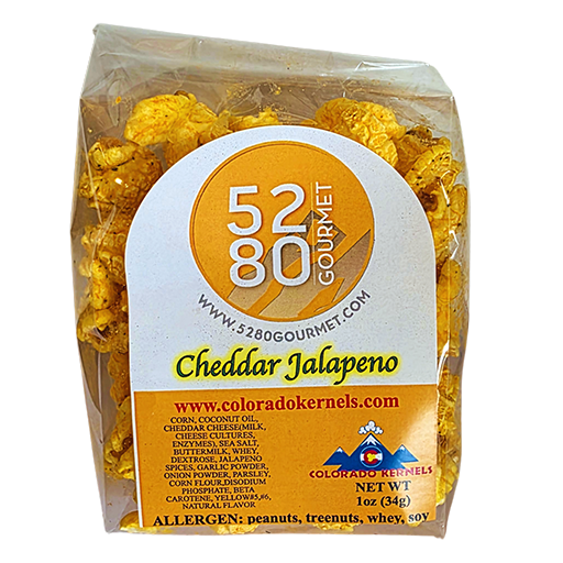 Jalapeño Cheddar Popcorn – Small Batch Colorado Crafted