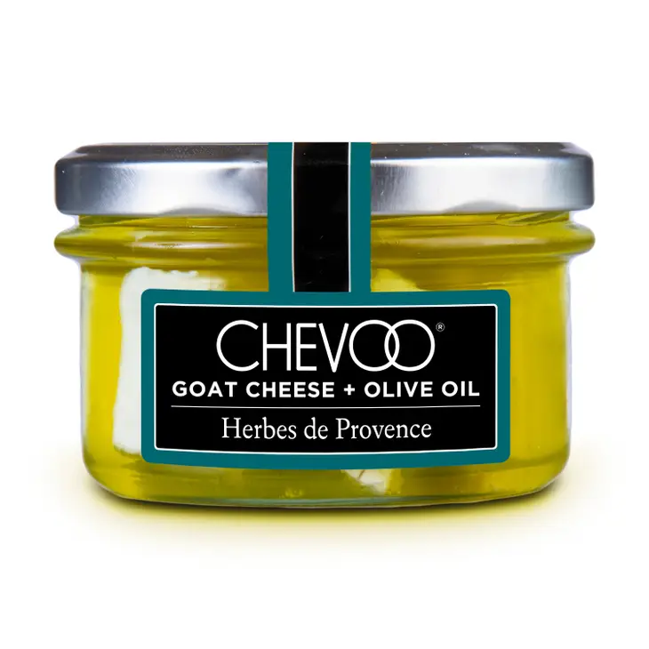 CHEVOO Herbes de Provence Marinated Goat Cheese