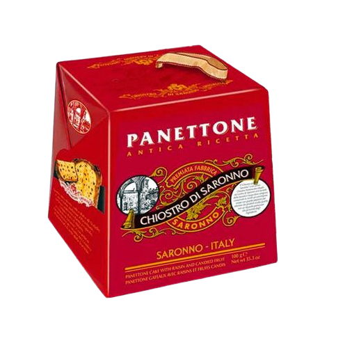Chiostro di Saronno Mini Panettone with Raisins and Candied Fruits, 3.5 oz (100 g) November - December