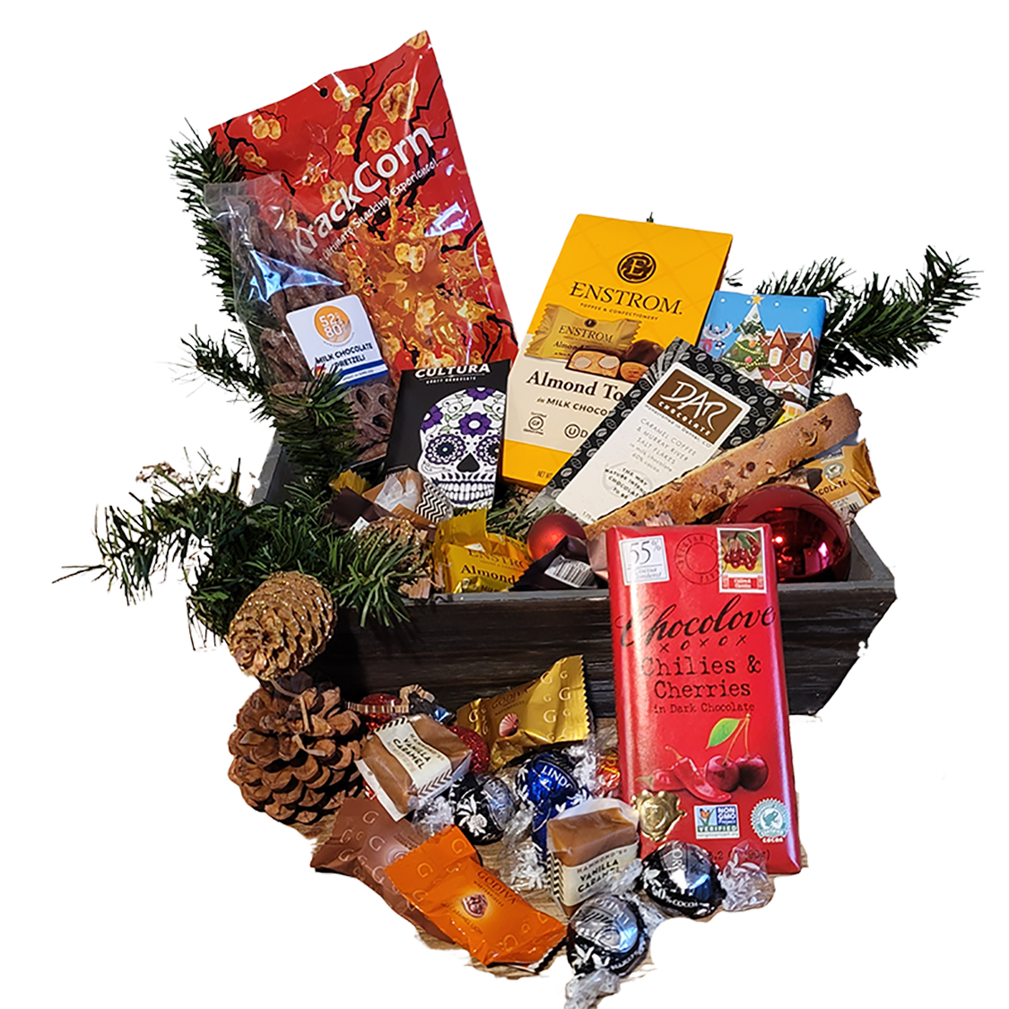 Colorado Christmas Chocolate Lover Basket