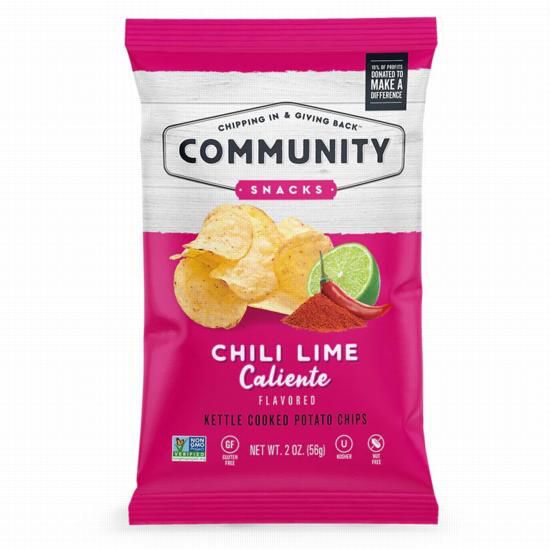 Community Chips Chili Lime Caliente 2 OZ or 5 OZ ( BULK OR INDIVIDUAL )