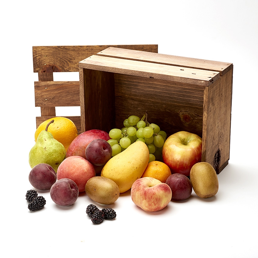Recycled Colorado Wood Fruit Crate