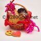 Crazy about you cookie basket