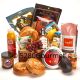 Smoked fish breakfast baskets