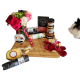 Colorado Valentine Carcuterie platter with Chocolate. 