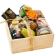 Colorado Cheese crate with accompaniments. LOCAL PRODUCTS