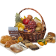 The Emperor Fresh Fresh Fruit and pastry Basket