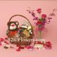 Chocolate Basket with a bear and Bud vase 