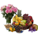 Fruit Nuts chocolate and roses Denver Delivery 