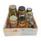 5280Gourmet Proudly Large Artisan Pickle Crate with some local brands  . All small batch  made pickles. May be different from image. You will get 6 different kinds of Pickles from US and International producers. You can find Real Dill, Bolder beans, Merca