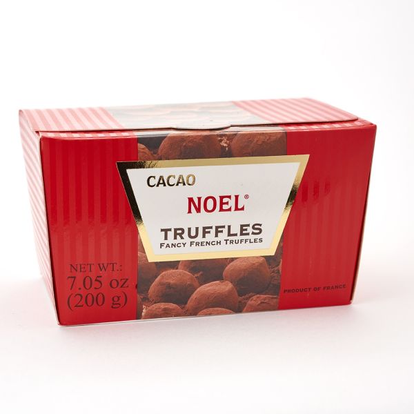 Cacao Noel 7.05 Oz Imported French dark chocolate truffles