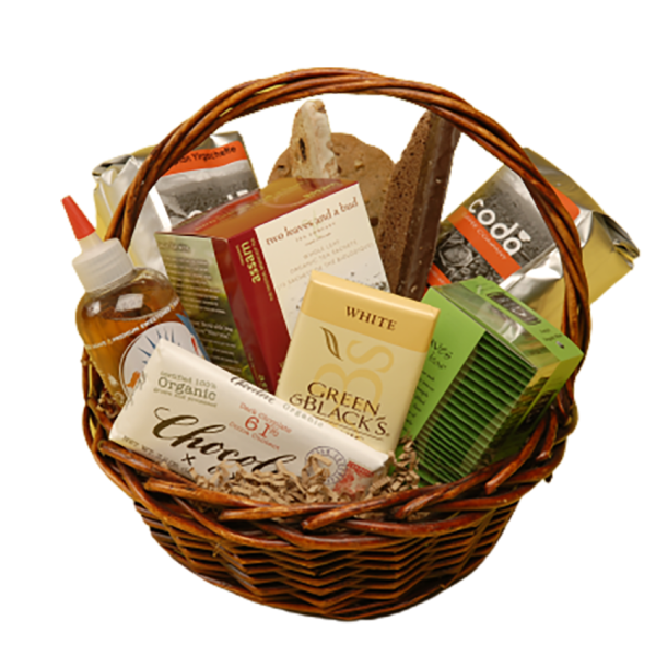 Organic gift baskets deals