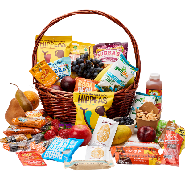 Large Deluxe Vegan or Vegetarian Snack gift basket