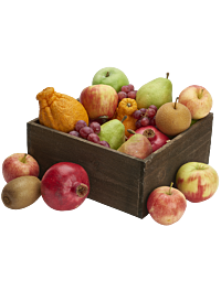 Fall Fruit Crate with some Colorado Fruit