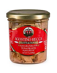 Agostino Recca Filetti di Tonna in Olio di Oliva 35%