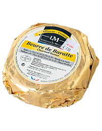 Beurre de Baratte traditional French churned butter