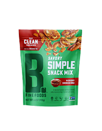Bubba Fine Foods Savory Simple Snack Hickory Smoked Barbeque