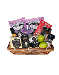 Rocky Mountain Delights: Colorado Margarita & Snack Gift Basket